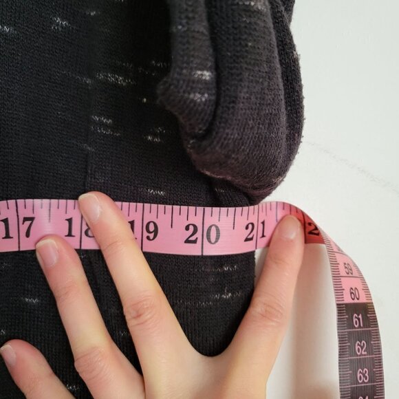 Aritzia Wilfred Oversized Long Sleeve Knit Light Sweater Pullover Mini Dress XS - Picture 8 of 11